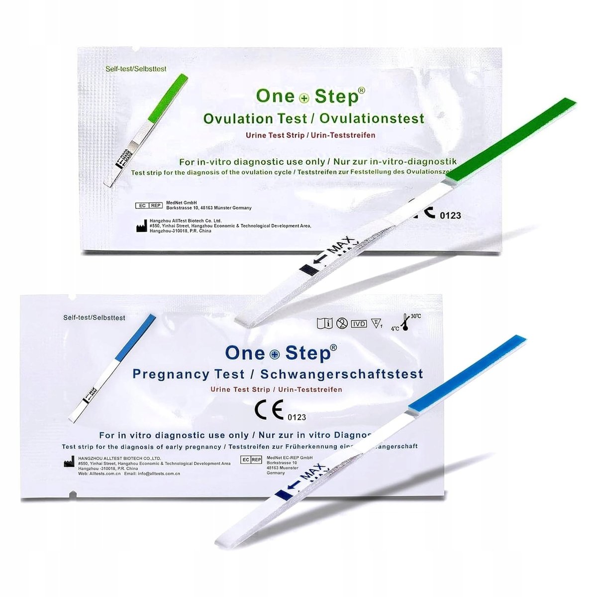 Pl One Step Testy owulacyjne OneStep 50szt + ciążowe 10szt PREMIUM | Sklep EMPIK.COM