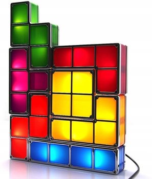 Tetris Lampka Nocna Led Układanka Na Biurko - Anytech.pl