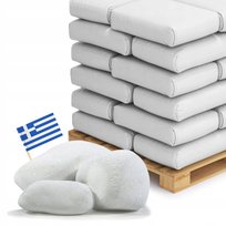 THASSOS OTOCZAK BIAŁY KAMIEŃ OTOCZAKI BIAŁE OGRÓDOWE KAMIENIA 1000 kg