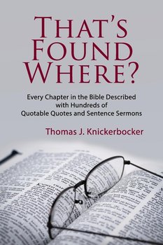 That's Found Where? - Knickerbocker Thomas J