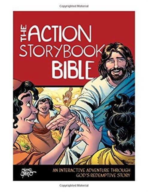 The Action Storybook Bible: An Interactive Adventure Through God's Redemption Story (Used - Good Condition)-770109