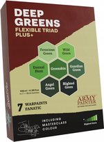 The Army Painter: Flexible Triad PLUS+ - Deep Greens The Army Painter