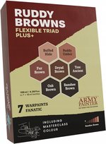 The Army Painter: Flexible Triad PLUS+ - Ruddy Browns The Army Painter