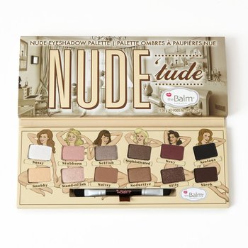 The Balm, Nude Tude Eyeshadow Palette, paletka cieni do powiek, 11,08 g - The Balm