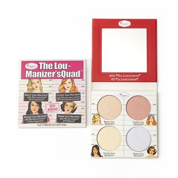 The Balm, The Lou Manizer's Quad Highlighter paletka czterech rozświetlaczy 10g - The Balm