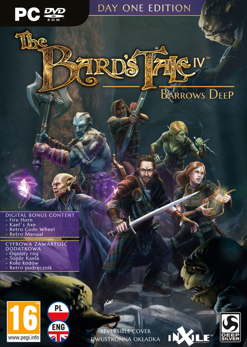 The Bard's Tale IV: Barrows Deep - Day one Edition, PC