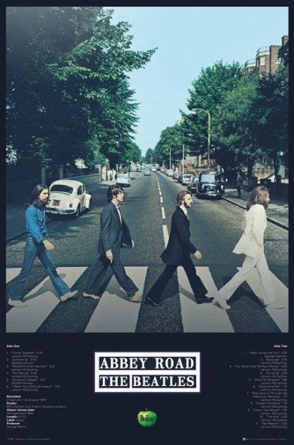 korn opføre sig Adgang The Beatles - Abbey Road - plakat 61x91,5 cm - The Beatles | Sklep EMPIK.COM