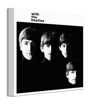 The Beatles With The Beatles - obraz na płótnie - Pyramid Posters
