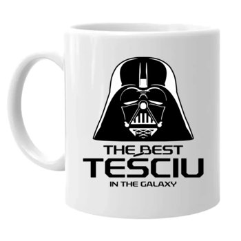 The best teściu in the galaxy - kubek na prezent dla teścia Dzień Ojca - Koszulkowy