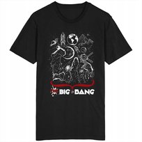 The Big Bang Theory Koszulka Kosmos Galaktyka Mars GILDAN