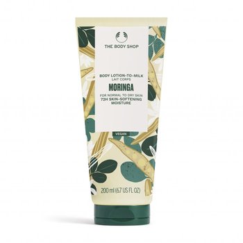 The Body Shop,Body Lotion wegański balsam do ciała Moringa 200ml - The Body Shop