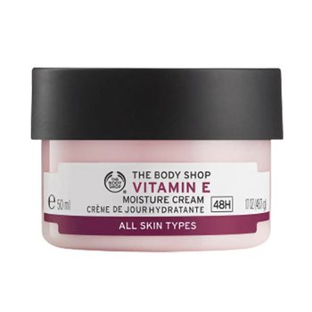 The Body Shop,Moisture Cream nawilżający krem do twarzy Vitamin E 50ml - The Body Shop