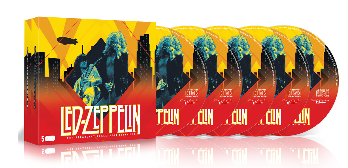 洋楽 LED ZEPPELIN CD DVD LIVE COLLECTION The Broadcast Collection: Led Zeppelin 1969 - 1995 - Led
