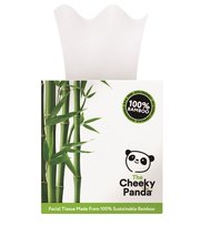 The Cheeky Panda Bamboo Facial Tissue bambusowe chusteczki uniwersalne pudełko kostka 56szt
