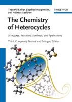 The Chemistry of Heterocycles - Eicher Theophil, Hauptmann Siegfried, Speicher Andreas