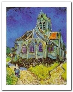 The Church At Auvers plakat obraz 40x50cm - Wizard+Genius