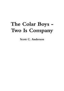 The Colar Boys - Two Is Company - Anderson Scott C.