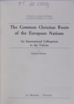 The Common Christian Roots of the European Nations - Opracowanie ...