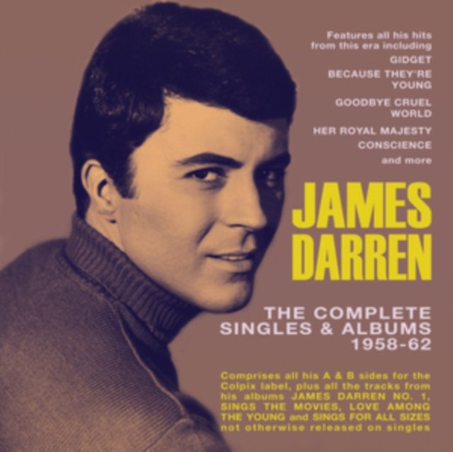 The Complete Singles & Albums 1958-62 - Darren James | Muzyka Sklep ...