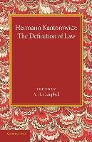 The Definition of Law - Hermann Kantorowicz