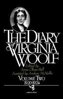 The Diary of Virginia Woolf, Volume 2: 1920-1924 - Woolf Virginia