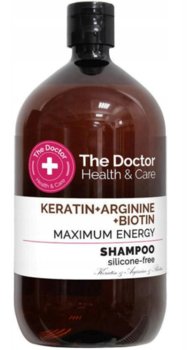 The Doctor Keratin + Arginine + Biotine, Szampon, 946ml - The Doctor