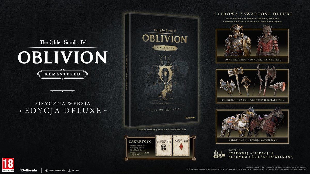 The Elder Scrolls IV: Oblivion Remastered - Edycja Deluxe XSX