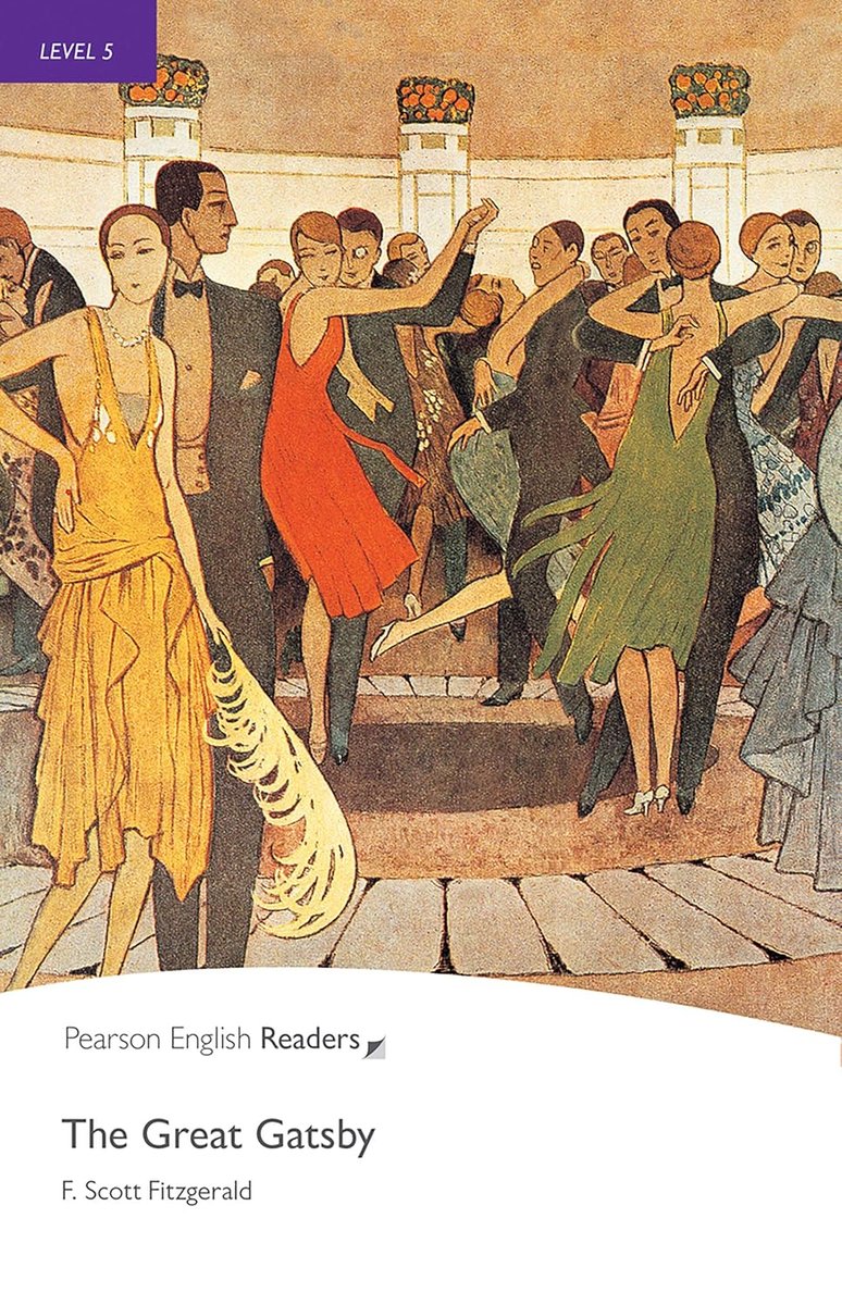 The Great Gatsby. Book with eBook and audio. Level 5