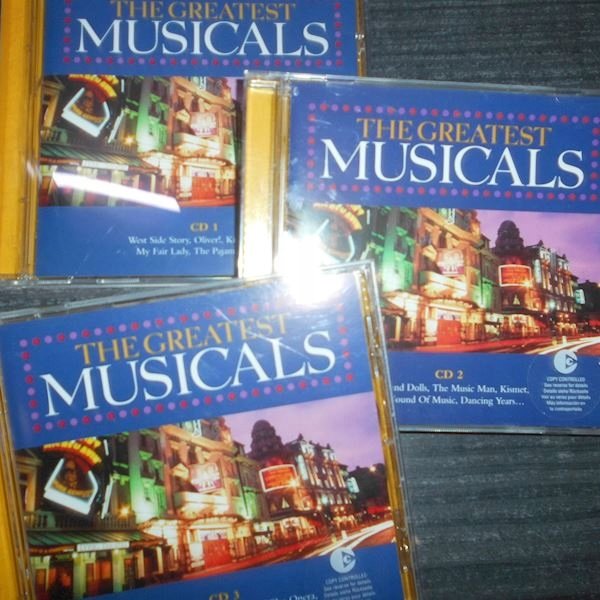 The greatest musicals 3 cd - Rita Paul und Various Duette | Muzyka ...