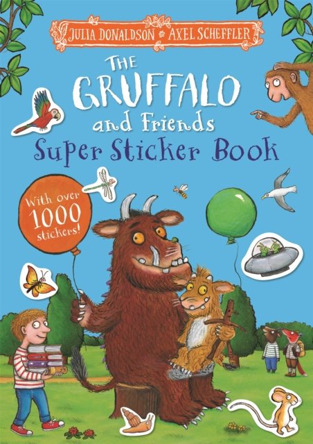 The Gruffalo And Friends Super Sticker Book - Donaldson Julia | Książka ...