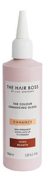 Фото - Фарба для волосся The Hair Boss, Rozświetlacz podkreślający ciepły odcień ciemnych włosów Wa