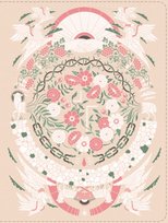 The Jesus Bible Artist Edition, ESV, Leathersoft, Peach Floral, Thumb Indexed Opracowanie zbiorowe