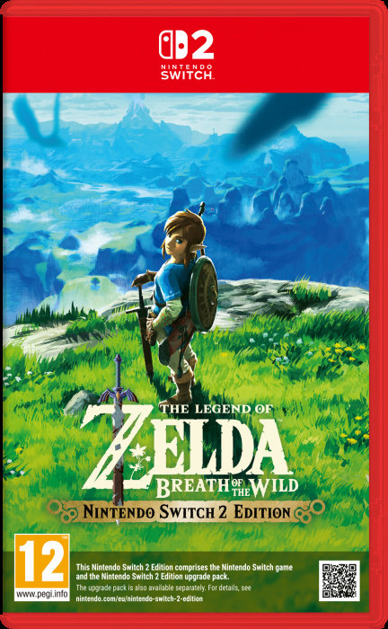 The Legend of Zelda Breath of the Wild Nintendo Switch 2 pudełkowa