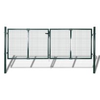 The Living Store Bramka/furtka ogrodowa - 289x75 cm / 306x125 cm - Brama Wjazdowa Inna marka