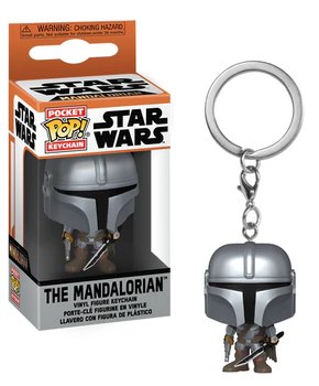 The Mandalorian - Pocket Pop Keychains -The Mandalorian With Darksaber - Funko