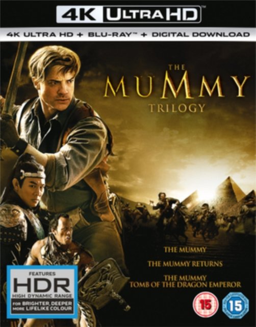 The Mummy: Trilogy Brak Polskiej Wersji Językowej Blu-ray Disc ...