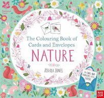 The National Trust: Colouring Book of Cards and Envelopes: Nature Jones Rebecca