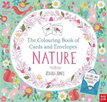 The National Trust: Colouring Book of Cards and Envelopes: Nature - Jones Rebecca