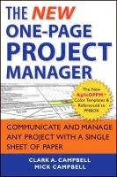The New One-Page Project Manager Campbell Clark A., Campbell Mick