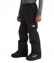 THE NORTH FACE CZARNE SPODNIE NARCIARSKIE Z ZAMKIEM S 1KWA The North Face