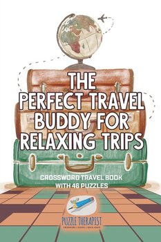 The Perfect Travel Buddy for Relaxing Trips | Crossword Travel Book with 46 Puzzles - Puzzle Therapist