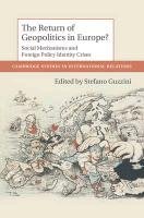 The Return Of Geopolitics In Europe - Guzzini Stefano | Książka W Empik