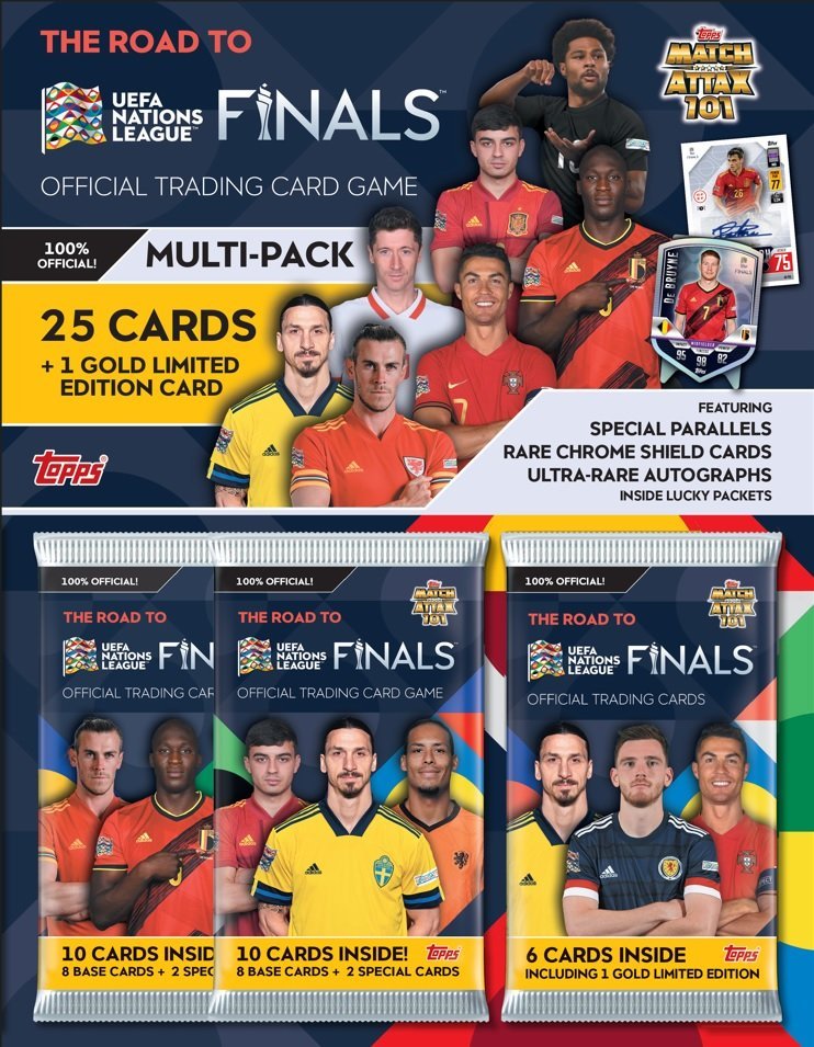 The Road To UEFA Nations League Liga Narodów Multipack Saszetki Z ...