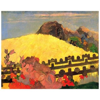 The Sacred Mountain - Paul Gauguin 50x60 - Legendarte