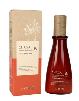 The Saem, Chaga Anti-Wrinkle, emulsja przeciwzmarszczkowa do twarzy, 140 ml - The Saem