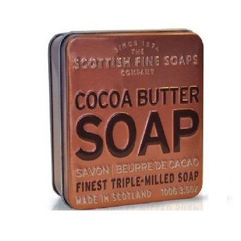 The Scottish Fine Soaps, Cocoa Butter, mydło w puszce, 100 g - The Scottish Fine Soaps