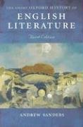 The Short Oxford History of English Literature Sanders Andrew