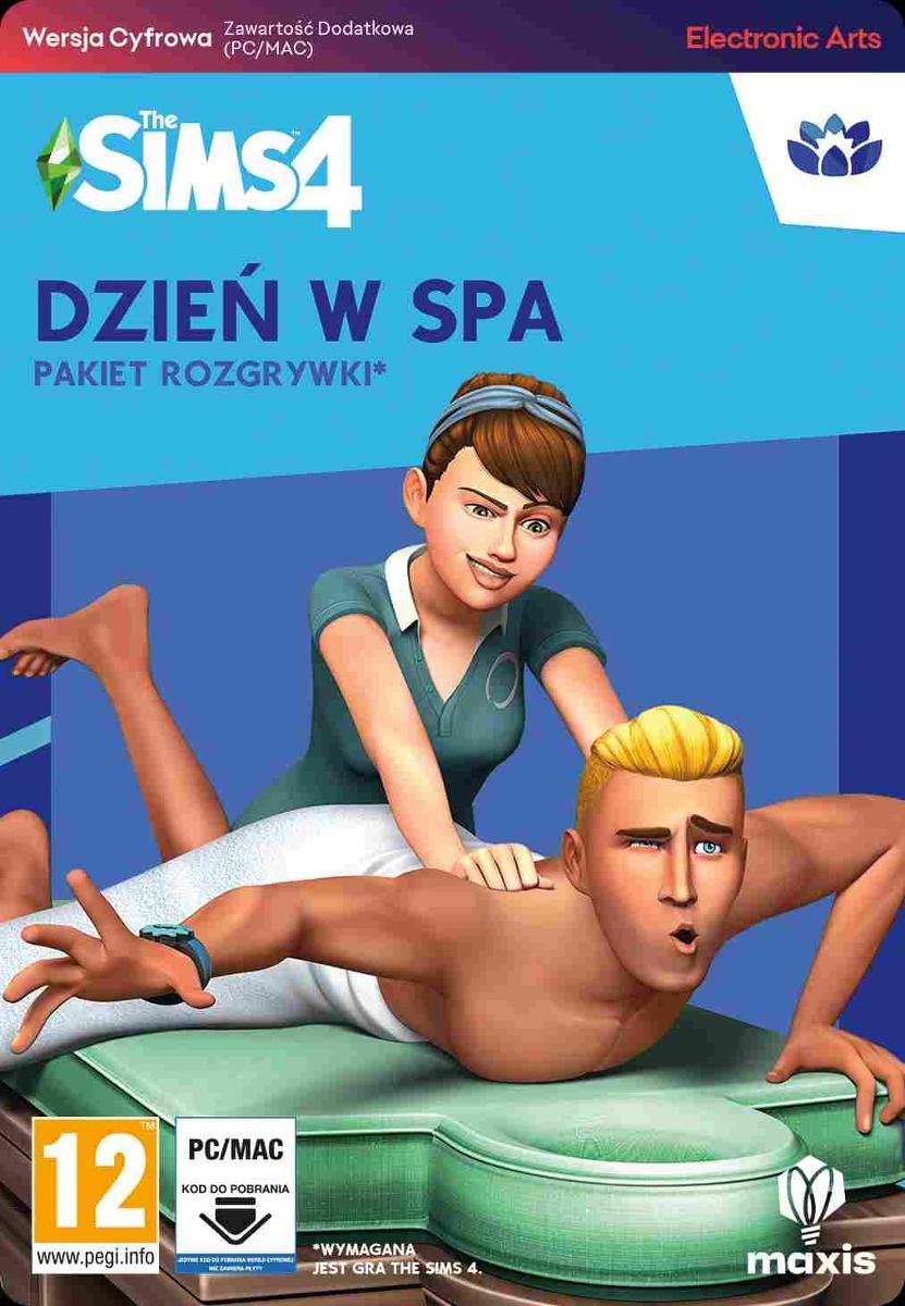Darmowy Pakiet świąteczny The Sims 4 The Sims 4: Dzień w SPA PC - pakiet rozgrywki - kod () - Electonic Arts