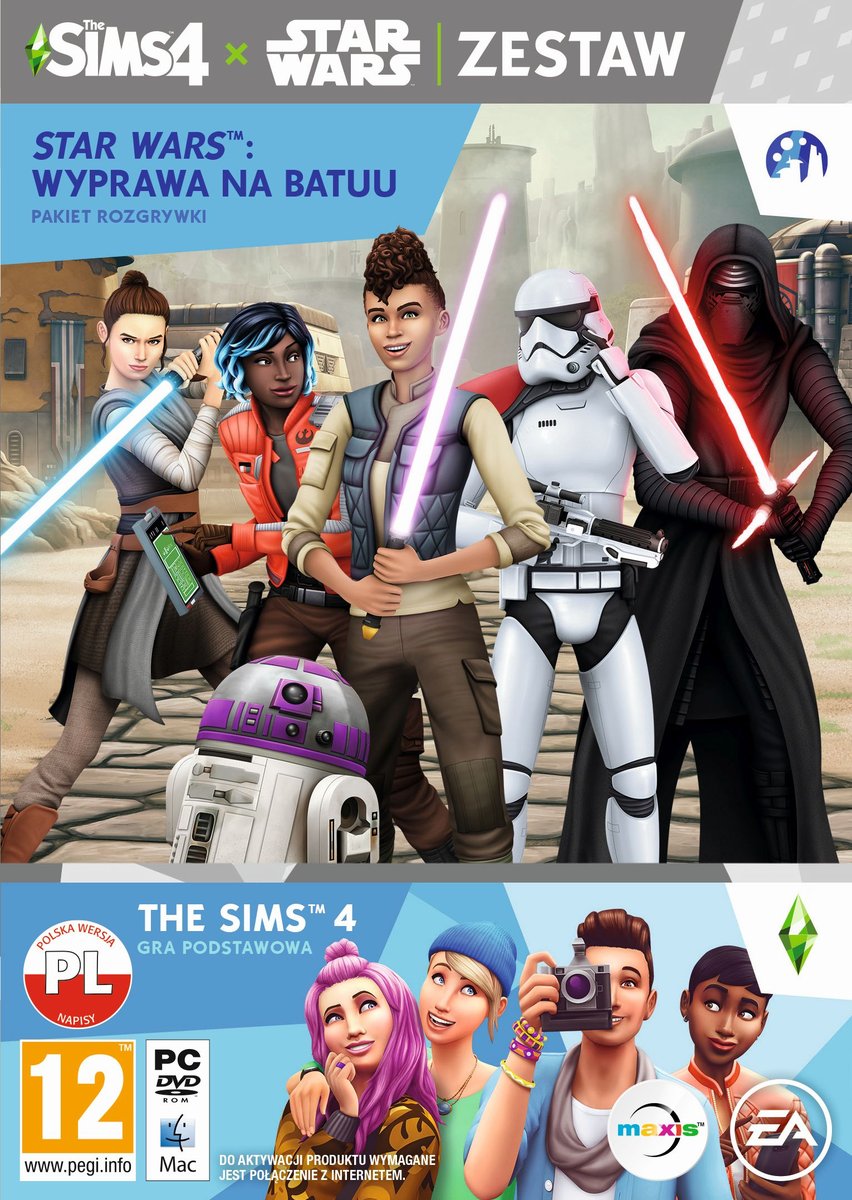 Фото - Гра Electronic Arts The Sims 4: Star Wars™ Wyprawa na Batuu, PC 