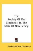 The Society of the Cincinnati in the State of New Jersey - Society Of The Cincinnati Of The Cincin, Society Of The Cincinnati